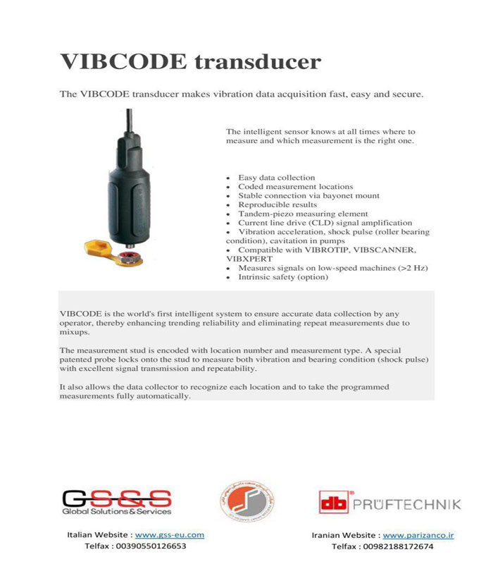 VIBCODE Transducer